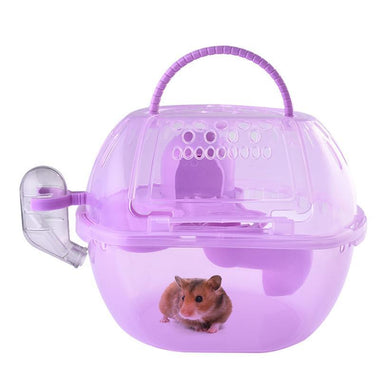 Plastic Transparent Hamster Cage