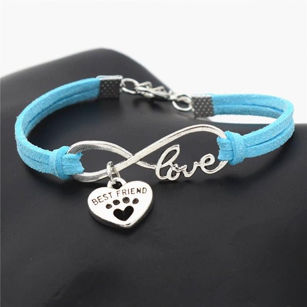 Paw Charms Pendant Love Bracelet