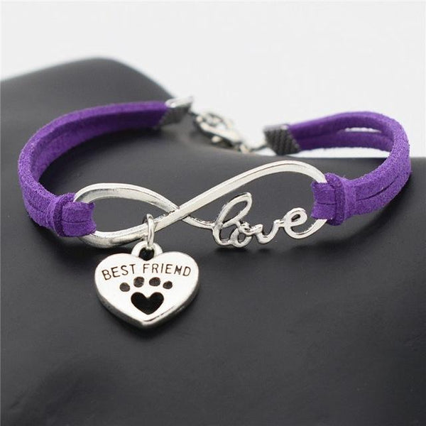 Paw Charms Pendant Love Bracelet