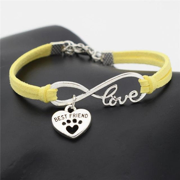 Paw Charms Pendant Love Bracelet