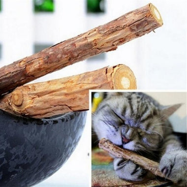 10pc natural cat teeth cleaning sticks